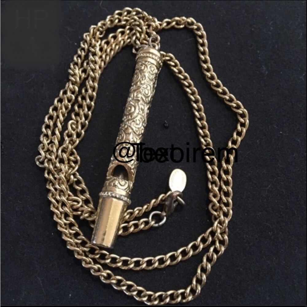 AnTiQuE G0lD pLaTeD WhIsTlE  NEcKlAcE PeNdAnT - Picture 2 of 13